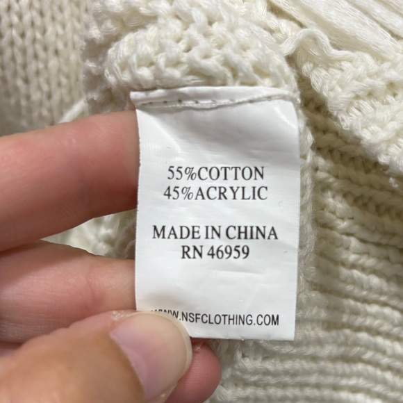 NSF knit Silva hooded sweatshirt - Picture 8 of 9